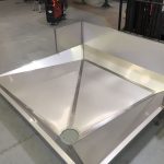 Stainless Steel Blood Recovery Trough
